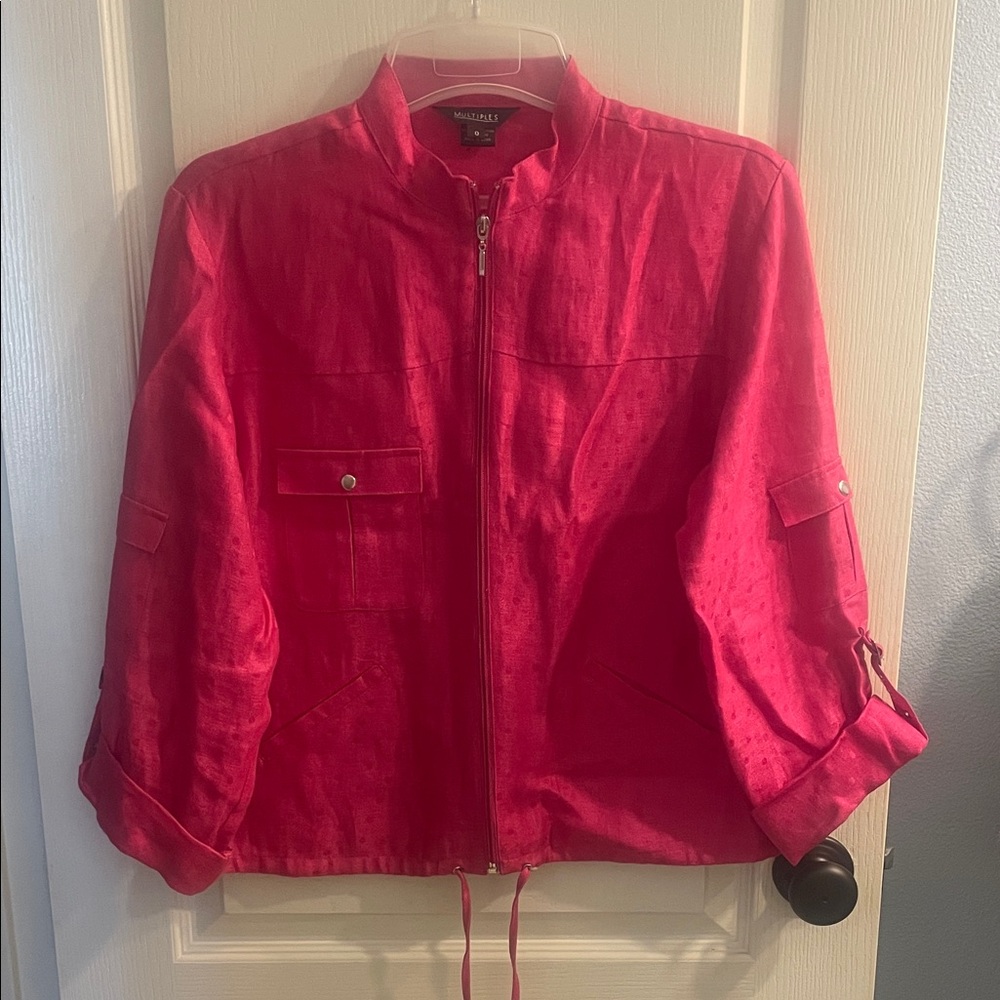 Women's Bold Pink Lightweight Jacket